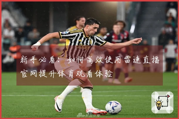 新手必看：如何高效使用雷速直播官网提升体育观看体验